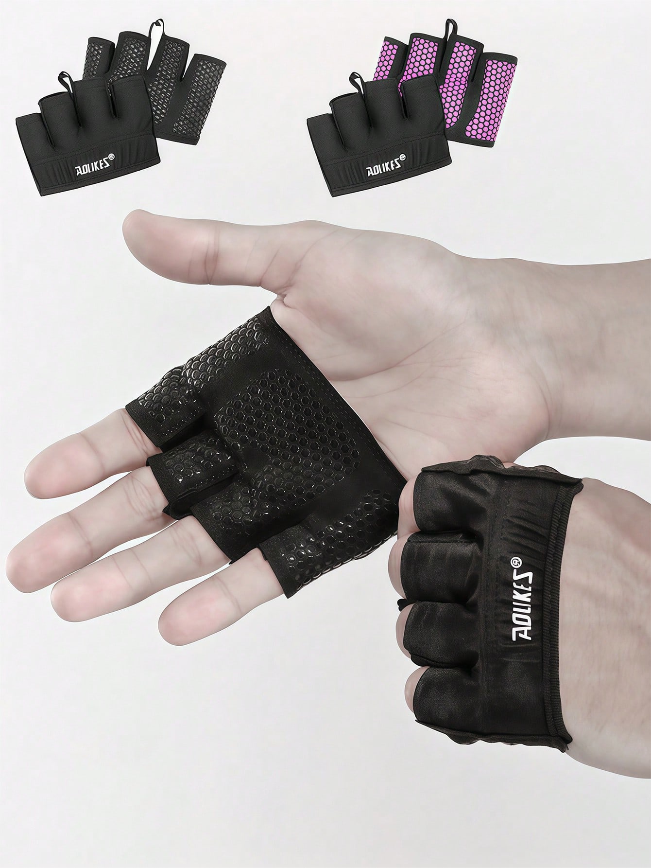 Yoga In Fitness - Lightweight All-Season Fitness Gloves, High Elasticity