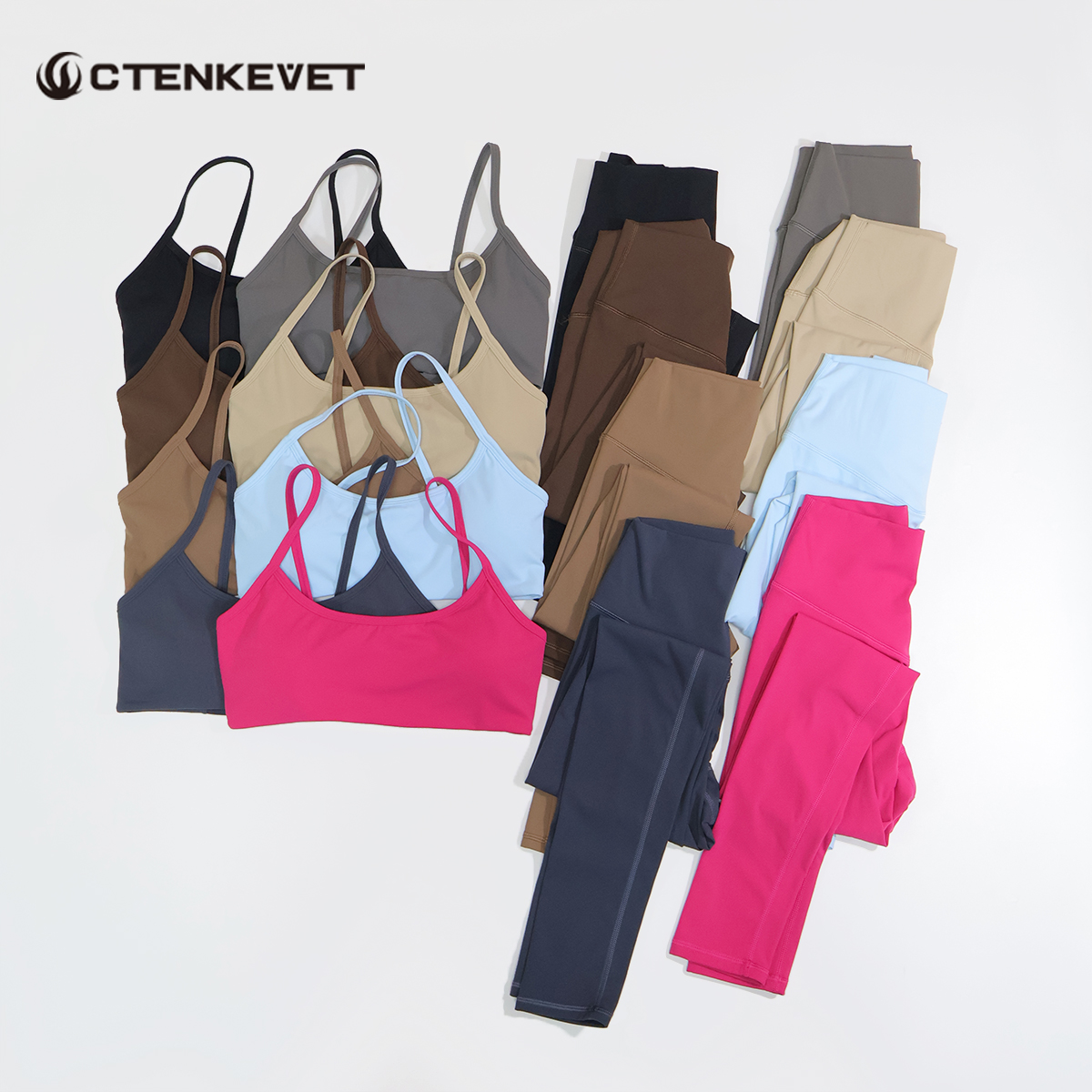 Yoga Fitness Zumba - Ctenkevet Summer Eco-Friendly 2Pcs Women's Yoga