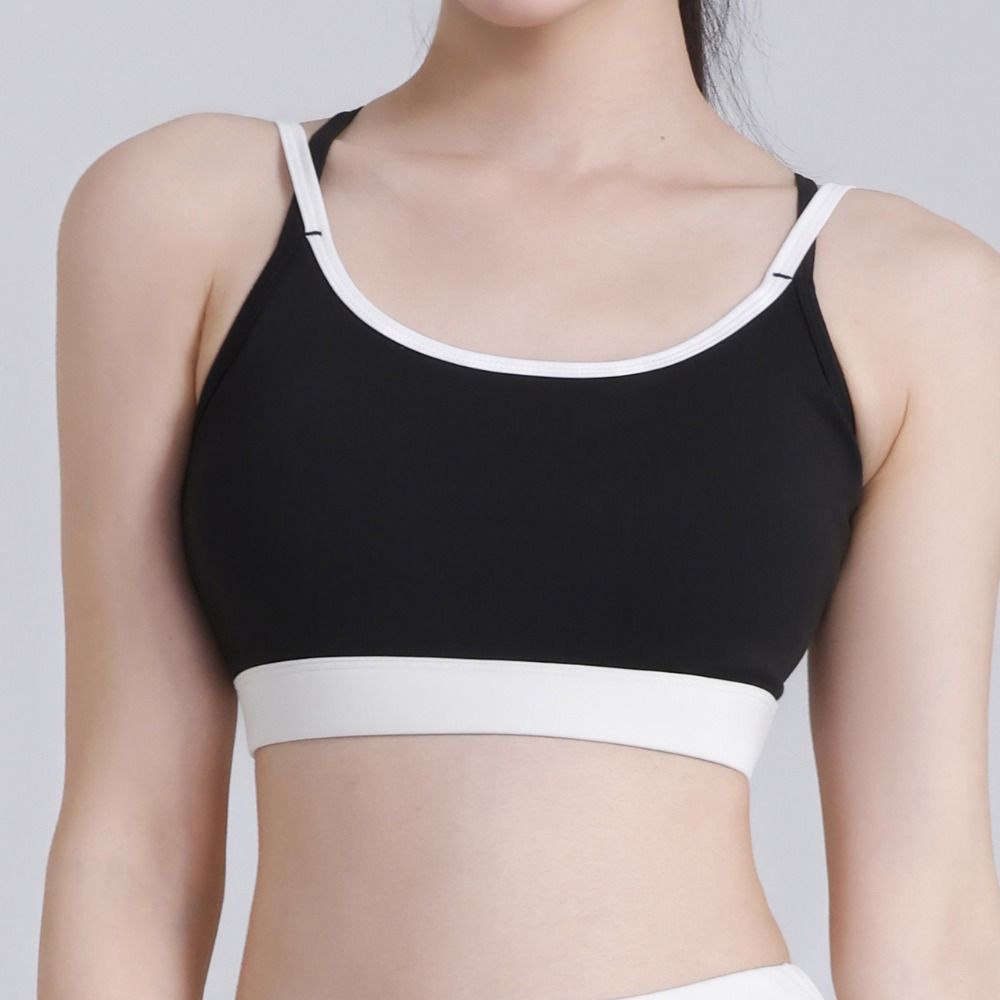 Cross Belt Seamless Sports Bra - Fitness Yoga Youth avaliação e preço
