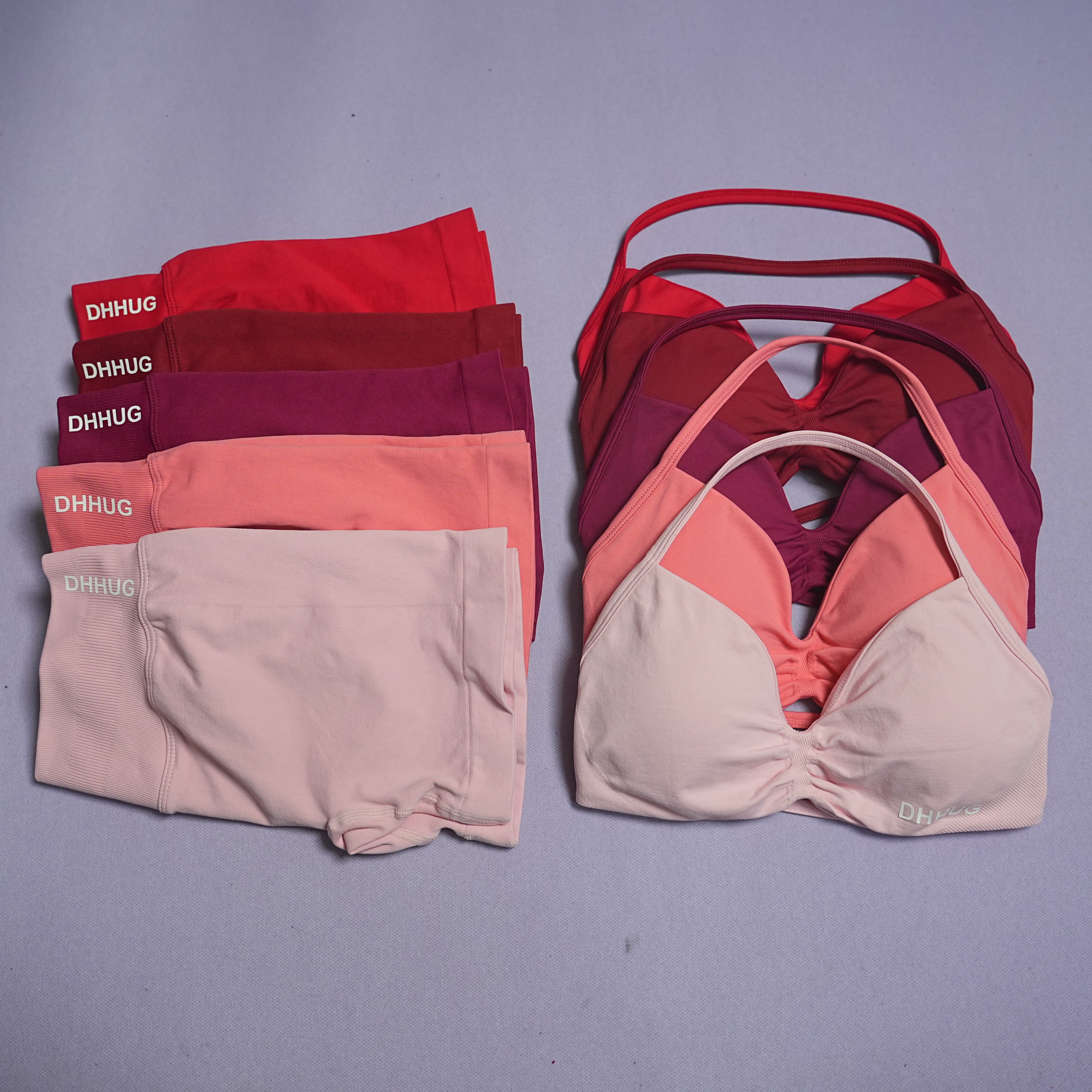 DHHUG Womens Seamless 2 Piece  - Yoga Fitness Zumba avaliação e preço