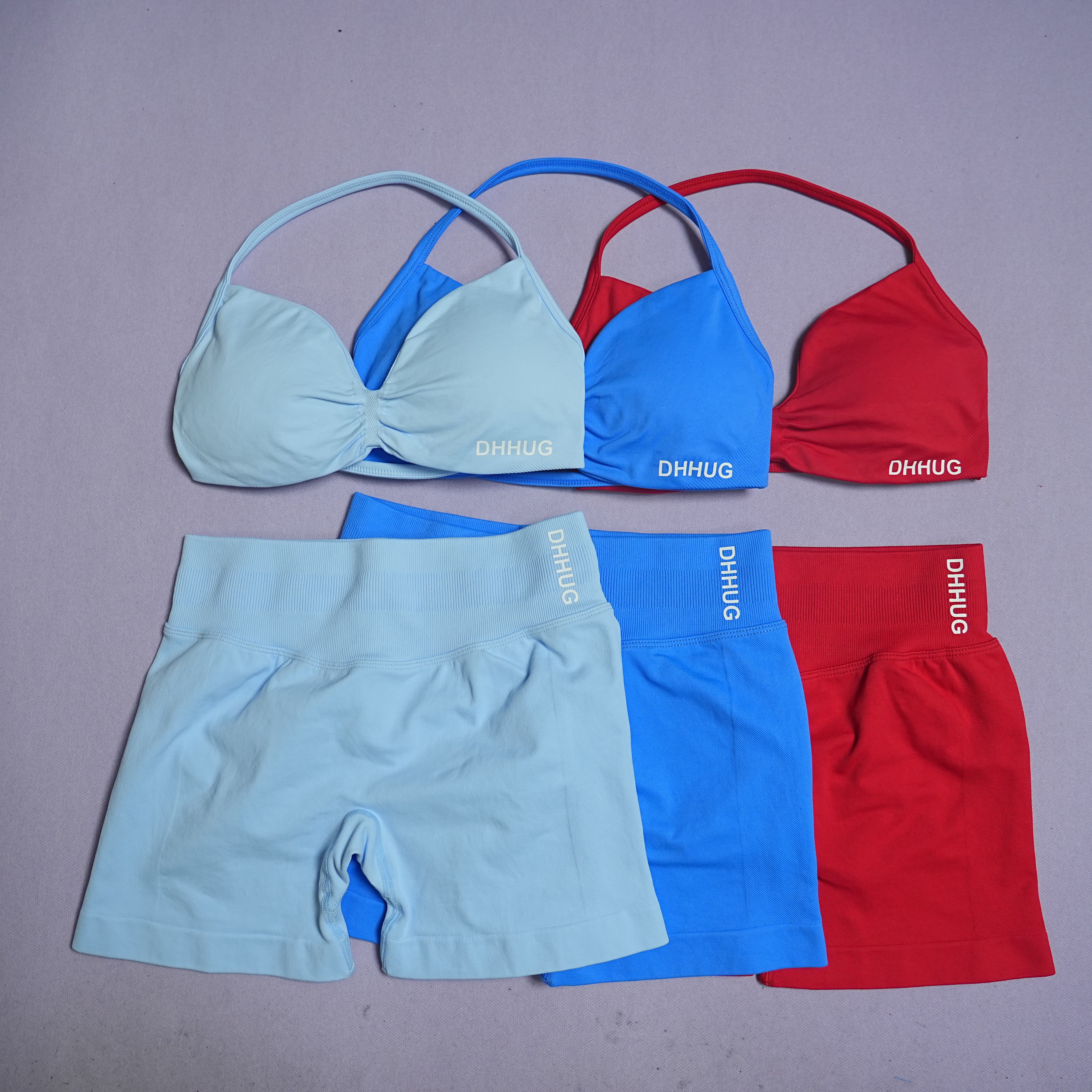 DHHUG Womens Seamless 2 Piece  - Yoga Fitness Zumba avaliação e preço