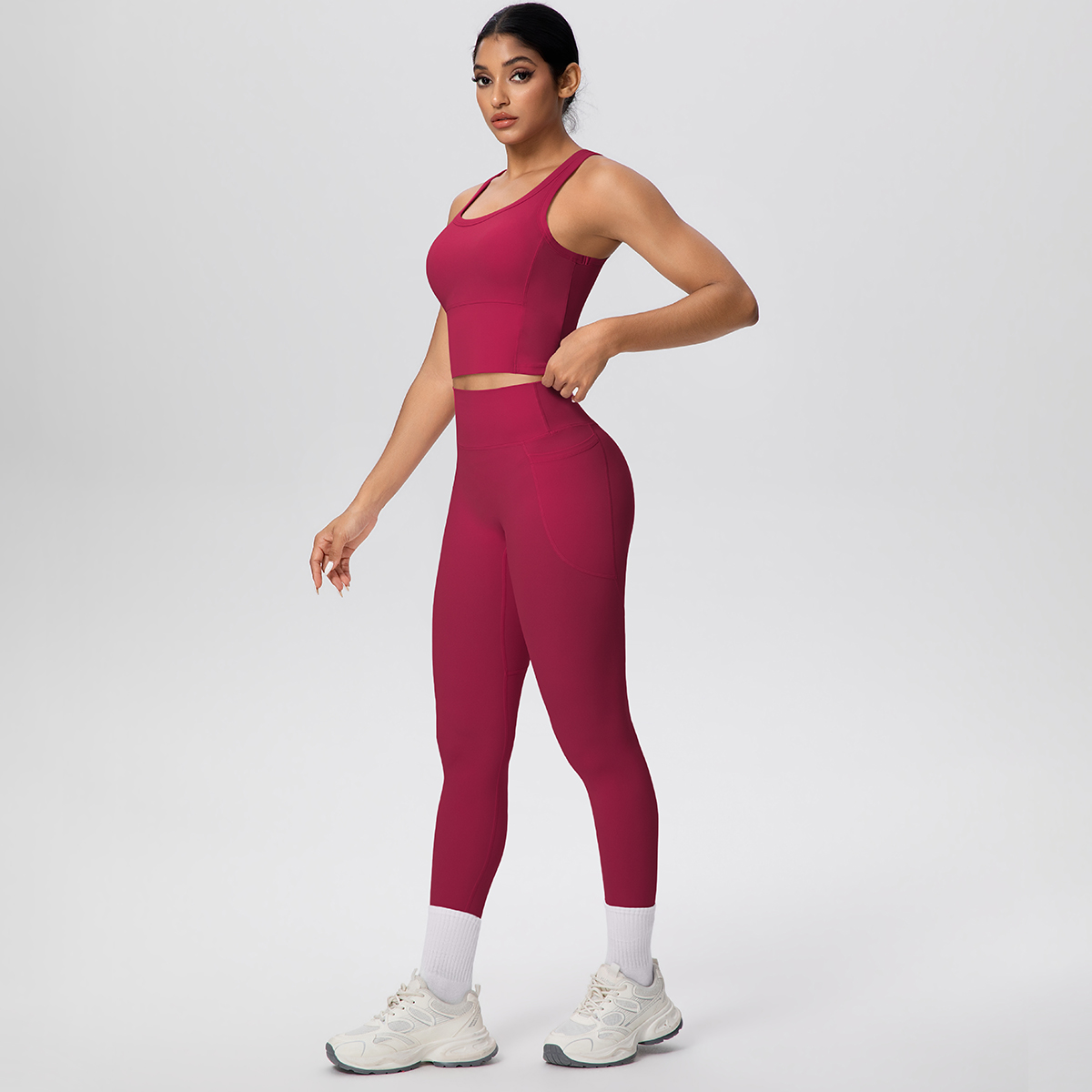 Sport Leggings Yoga Set Women  - Yoga Fitness Zumba avaliação e preço