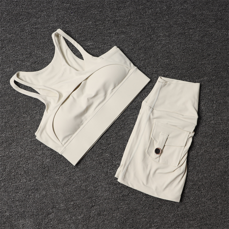 Fitness Shorts Yoga Sets Women - Yoga Fitness Zumba avaliação e preço