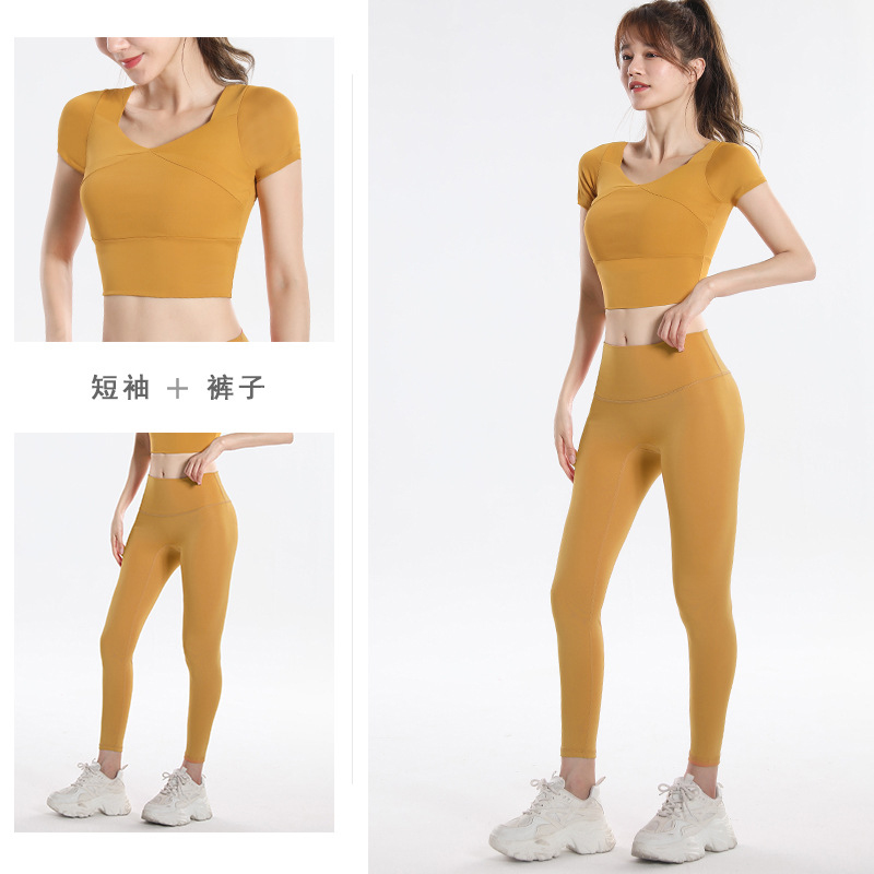 Quick Dry Set Sports Top With  - Yoga In Fitness avaliação e preço