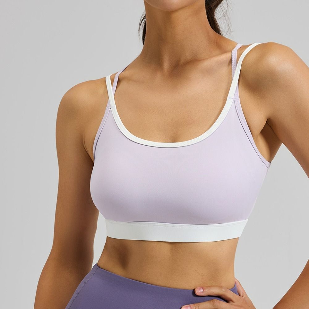 Cross Belt Seamless Sports Bra - Fitness Yoga Youth avaliação e preço