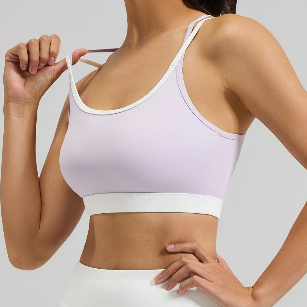 Cross Belt Seamless Sports Bra - Fitness Yoga Youth avaliação e preço