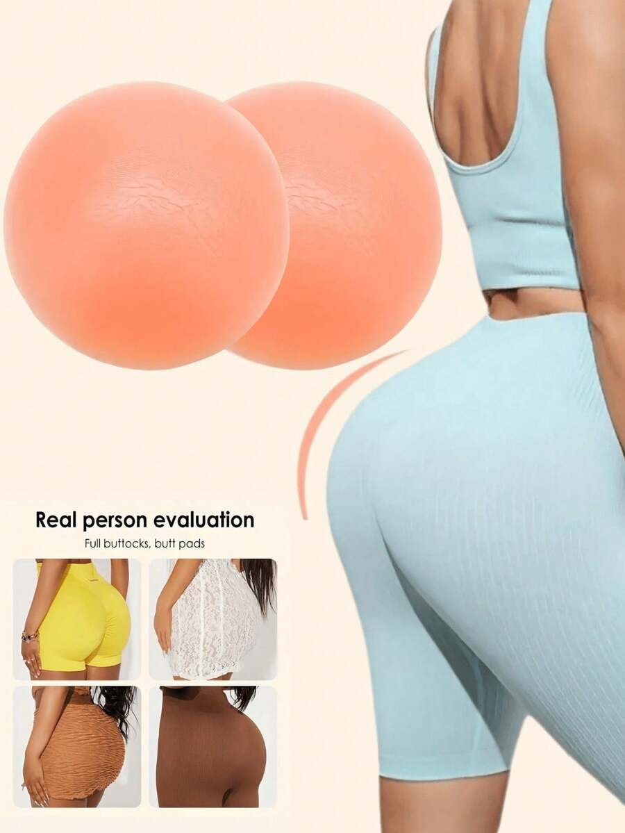 Silicone Butt Enhancement Pads - Yoga In Fitness avaliação e preço