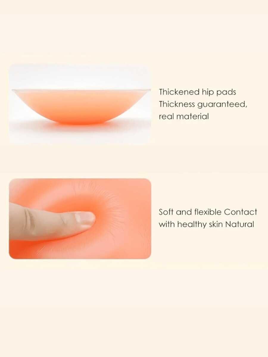 Silicone Butt Enhancement Pads - Yoga In Fitness avaliação e preço