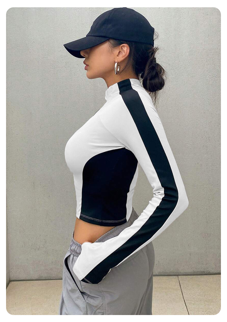 Yoga Clothes Stand Up Collar J - Yoga In Fitness avaliação e preço