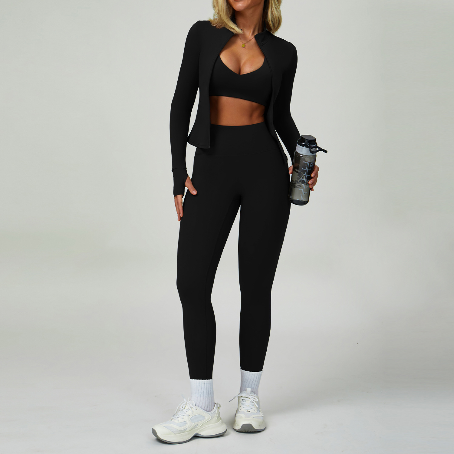 2-3PCS Yoga Suit Women Tracksu - Yoga Fitness Zumba avaliação e preço