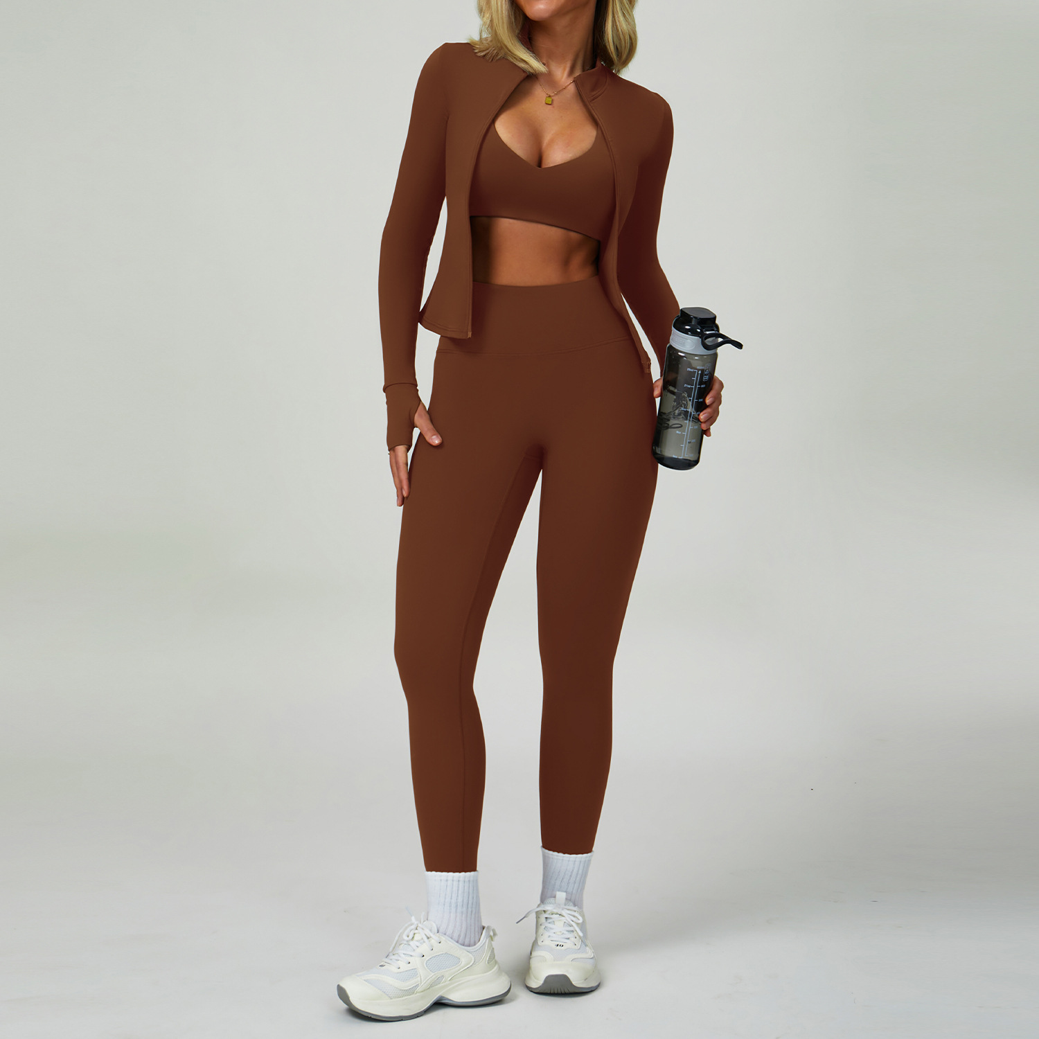 2-3PCS Yoga Suit Women Tracksu - Yoga Fitness Zumba avaliação e preço