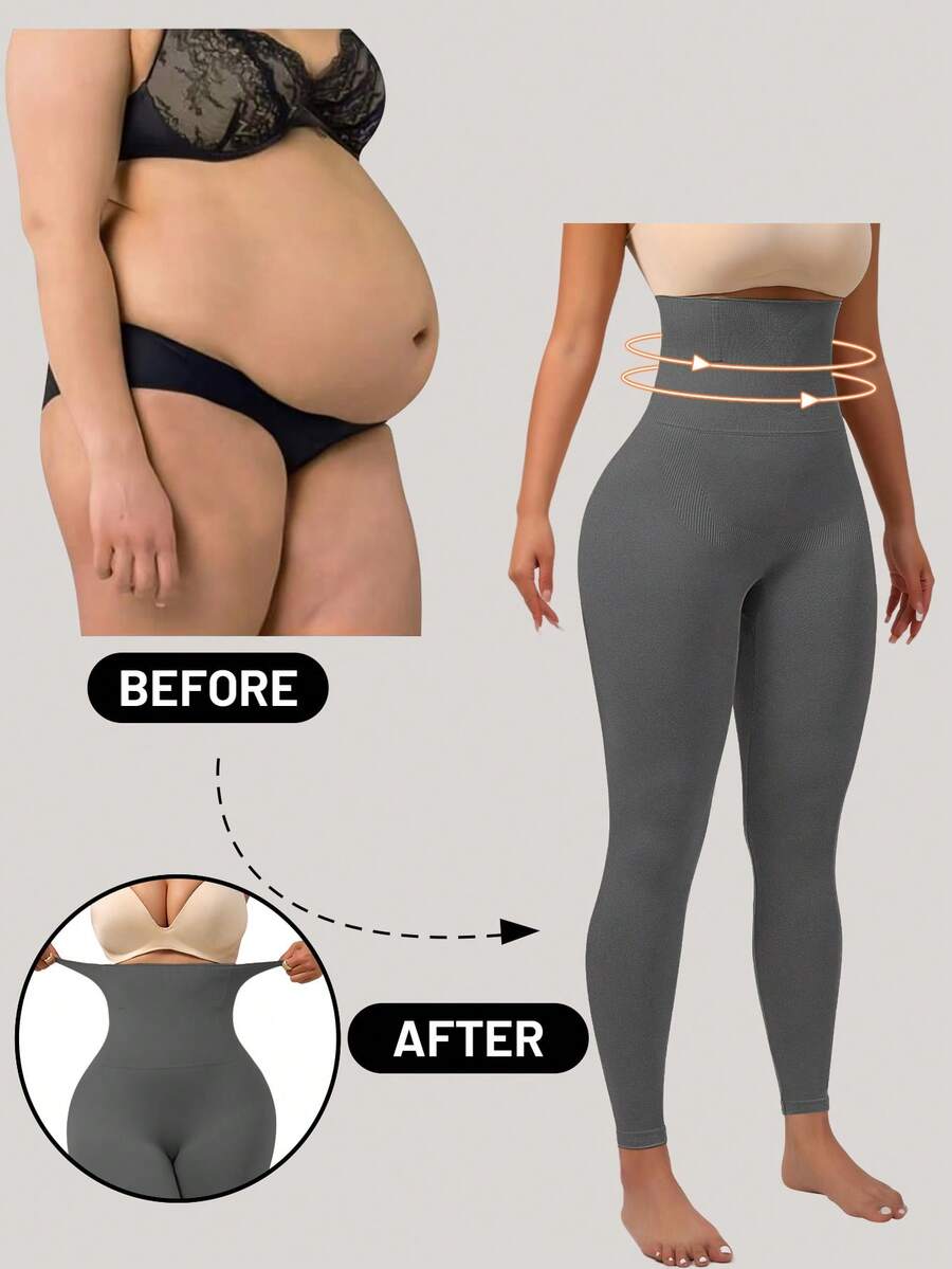 High Waist Tummy Control Yoga  - Yoga & Fitness With Denise avaliação e preço