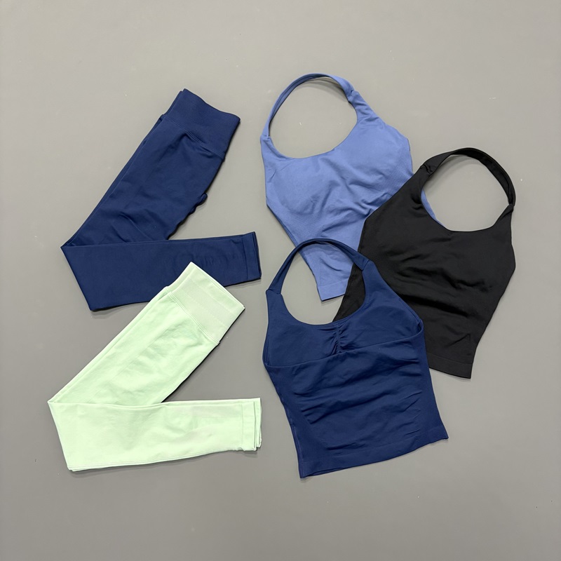 2 Pcs Gym Set Women Seamless B - Yoga Fitness Zumba avaliação e preço