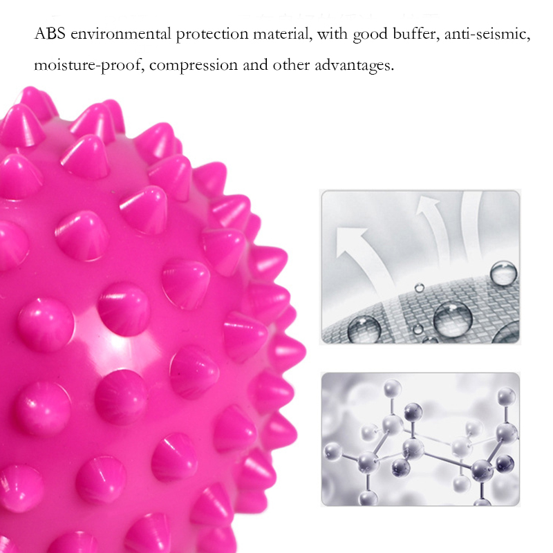 7cm Spiky Massage Ball Fitness - Yoga Fitness Massage avaliação e preço