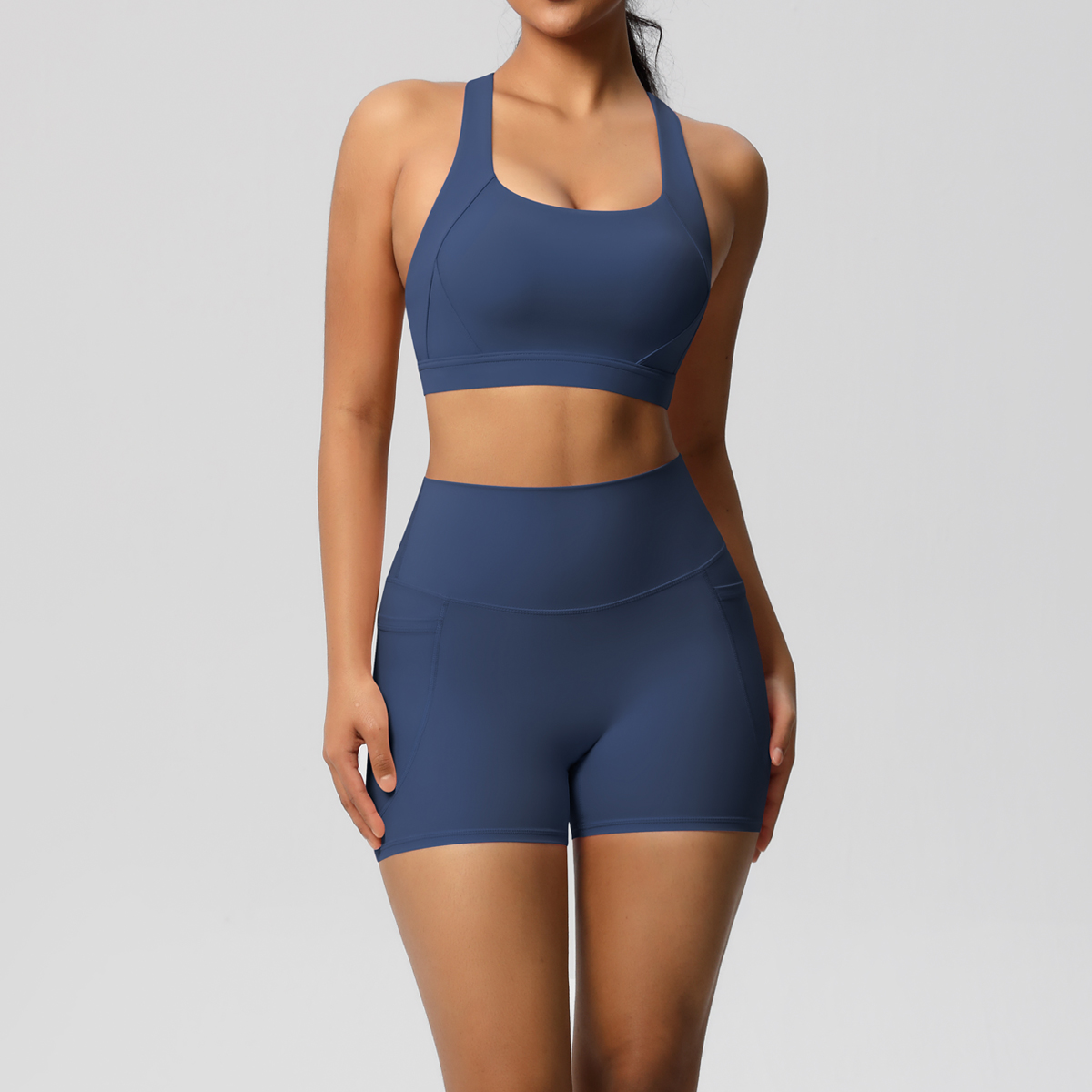 2PCS Sportswear With Pocketed  - Yoga Fitness Zumba avaliação e preço