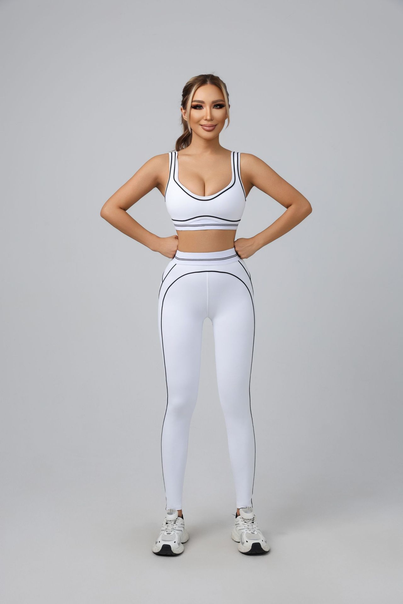 Yoga Suit Women Sport Set Pila - Yoga Fitness Zumba avaliação e preço