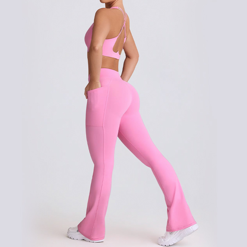 Naked Feel Quick-Dry Yoga Set  - Yoga Fitness Zumba avaliação e preço