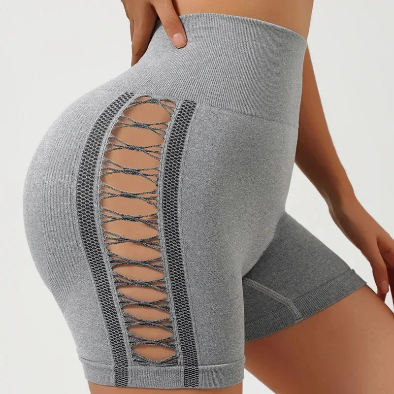 Sexy Side Hollowout High-Waist - Yoga & Fitness With Denise avaliação e preço